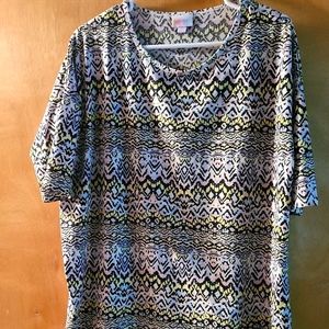 Multicolored Lularoe shirt